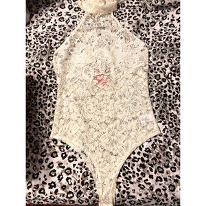 White Lace Bodysuit